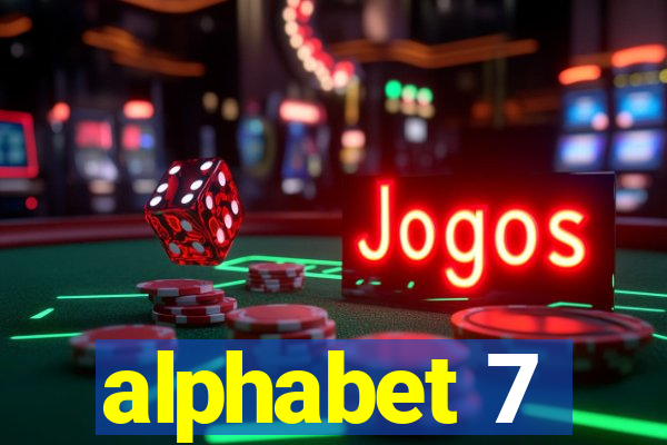 alphabet 7